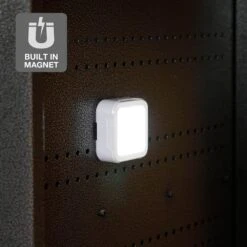 80 Lumens Integrated LED Puck Lights With Remote Control (6-Pack) -Lamp Parts white puck lights 91389 4f 1000