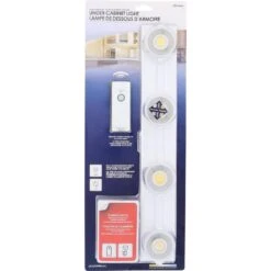 High Output LED Track Night Light With Remote -Lamp Parts white rite lite under cabinet bar lights lpl1074wrcac fa 1000