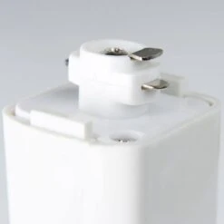 White Integrated LED Fixed Track Cylinder Head, 20-Watt 3000K -Lamp Parts white satco track lighting heads th613 44 1000