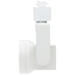 Lantern White Integrated LED Fixed Track Step Head Light Fixture, 24° Beam Spread 9 Lantern White Integrated LED Fixed Track Step Head Light Fixture, 24° Beam Spread -Lamp Parts white satco track lighting heads th651 4f 1000