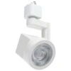 Lantern White Integrated LED Fixed Track Step Head Light Fixture, 24° Beam Spread -Lamp Parts white satco track lighting heads th651 64 1000