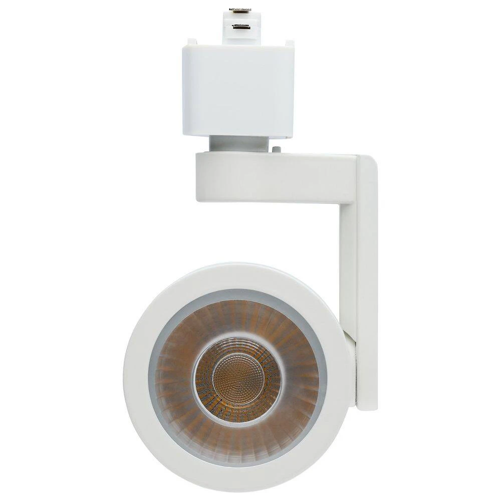 Lantern White Integrated LED Fixed Track Step Head Light Fixture, 24° Beam Spread 4 Lantern White Integrated LED Fixed Track Step Head Light Fixture, 24° Beam Spread - Image 2