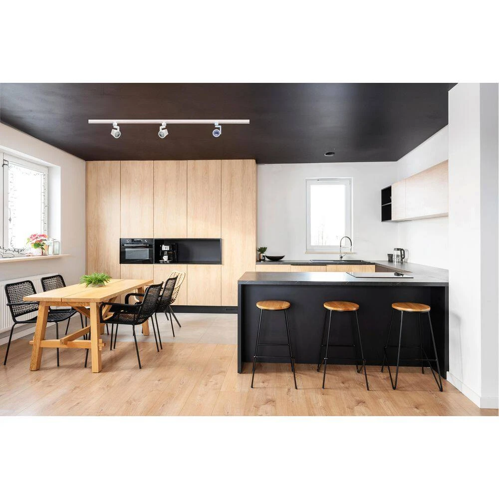 Lantern White Integrated LED Fixed Track Step Head Light Fixture, 36° Beam Spread 7 Lantern White Integrated LED Fixed Track Step Head Light Fixture, 36° Beam Spread - Image 5