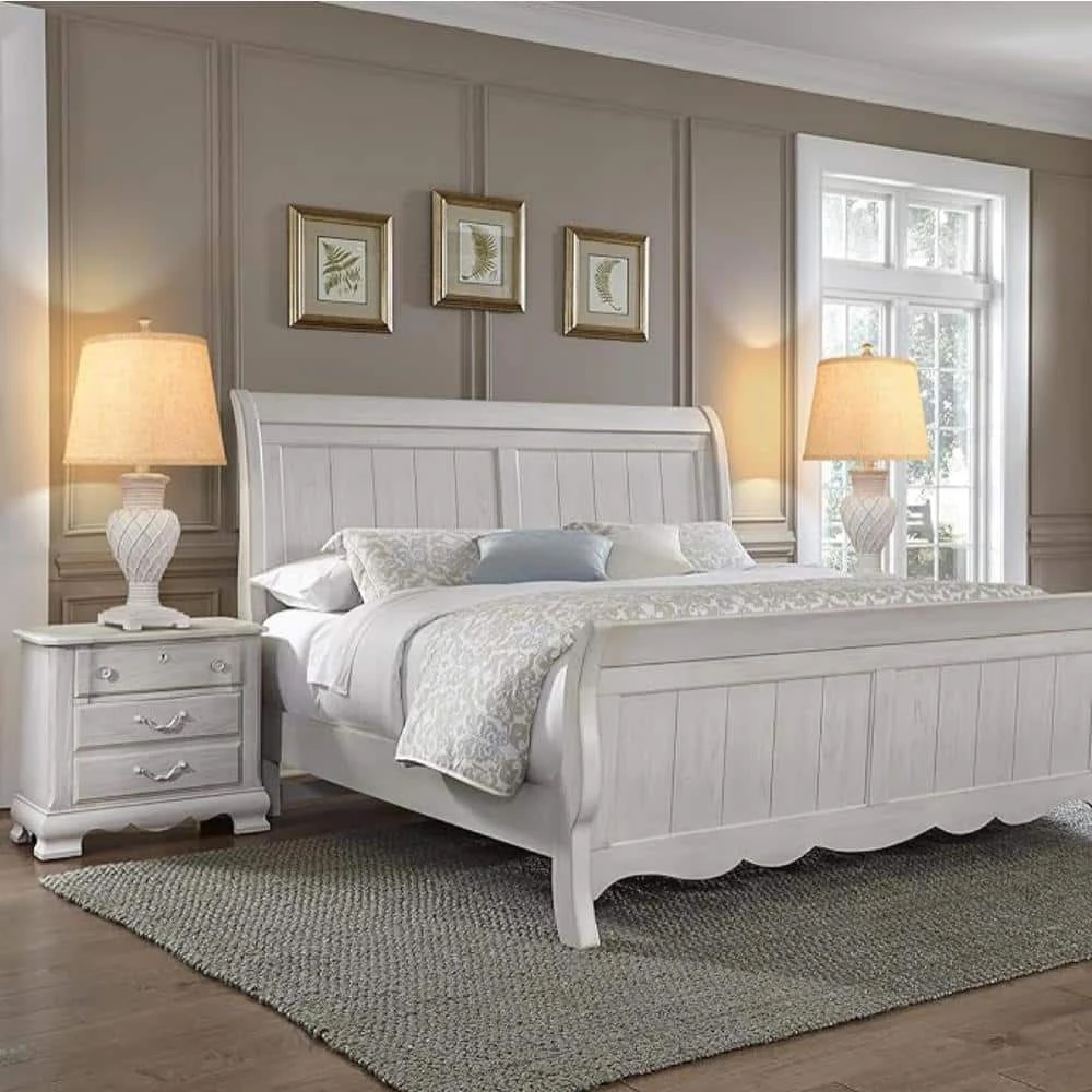 23 In. H White Table Lamp Set Of 2, Farmhouse Boho Bedside Lamps With 3-Color Temperature LED Bulbs, Nightstand Lamp 8 23 In. H White Table Lamp Set Of 2, Farmhouse Boho Bedside Lamps With 3-Color Temperature LED Bulbs, Nightstand Lamp - Image 6