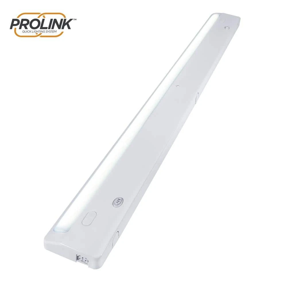 ProLink Hardwired 36 In. LED White Under Cabinet Light, Linkable, 3 Color Temperature Options 3 ProLink Hardwired 36 In. LED White Under Cabinet Light, Linkable, 3 Color Temperature Options
