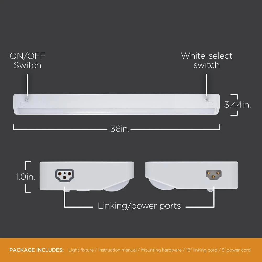 ProLink Plug-in 36 In. LED White Under Cabinet Light 5 ProLink Plug-in 36 In. LED White Under Cabinet Light - Image 3