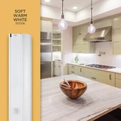 ProWire Direct Wire 12 In. LED White Under Cabinet Light -Lamp Parts white ultra prograde under cabinet bar lights 64764 t1 4f 1000