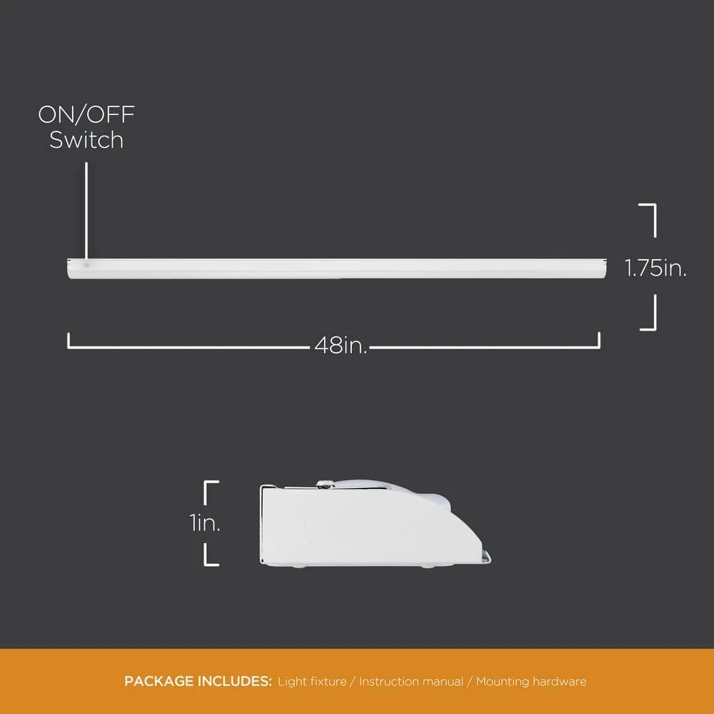 ProWire Direct Wire 48 In. LED White Under Cabinet Light 5 ProWire Direct Wire 48 In. LED White Under Cabinet Light - Image 3
