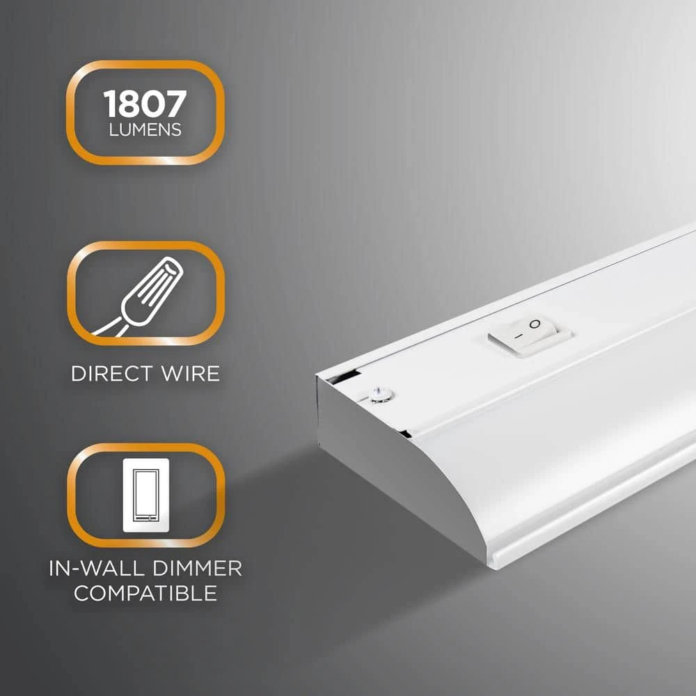 ProWire Direct Wire 48 In. LED White Under Cabinet Light 6 ProWire Direct Wire 48 In. LED White Under Cabinet Light - Image 4