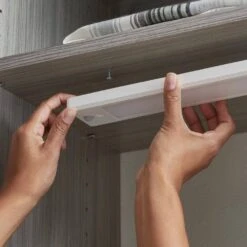 12 In. Rechargeable Dimmable LED Adjustable White Color Temperature Bar Light With Motion Sensor 17 12 In. Rechargeable Dimmable LED Adjustable White Color Temperature Bar Light With Motion Sensor -Lamp Parts white under cabinet bar lights brl014pir li 1d 1000