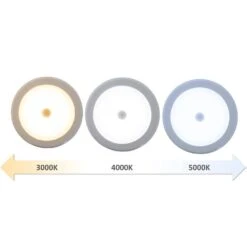 Motion Activated Adjustable LED White Puck Light (2-Pack) -Lamp Parts white westek puck lights bl pmtn w2 1f 1000