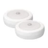 Motion Activated Adjustable LED White Puck Light (2-Pack) -Lamp Parts white westek puck lights bl pmtn w2 64 1000