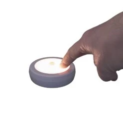 Motion Activated Adjustable LED White Puck Light (2-Pack) -Lamp Parts white westek puck lights bl pmtn w2 fa 1000