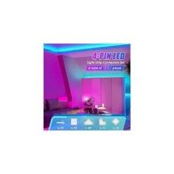 RGB White Single Circuit Track Lighting Connector Kit 100-Pack -Lamp Parts white yichuhaoxi track lighting connectors 26427fph033 1f 1000