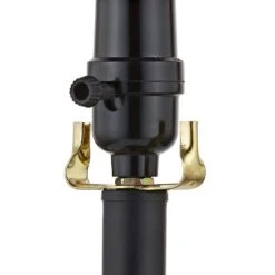 Montgomery 30 In. Wood Grain Color Mid-Century Dimmable Metal Bedroom Bedside Desk Tall Table Lamps USB Port Set Of 2 -Lamp Parts wood grain color solid wood maxax table lamps t106 wg fa 1000