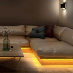 Xtreme Plug-in Clear And Multi-Color 16.4 Ft. LED Path Light With Indoor/Outdoor Custom Light Strip Remote Control -Lamp Parts xtreme rope lights xlb7 1037 rgb 1f 1000