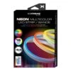 Xtreme Neon Multi-Color 6.5 Ft. LED Light Strip, Remote Control, 16 Colors/4 Flash Modes, Bendable For Creative Shapes