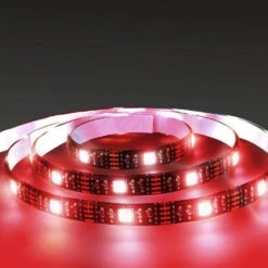 Xtreme 12 Ft. Multi-Color LED Strip, Customizable With Remote, 16 Color And 4 Modes, Ideal For Device Backlighting -Lamp Parts xtreme wall light panels xlb7 1065 blk 76 1000