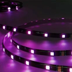 Xtreme 12 Ft. Multi-Color LED Strip, Customizable With Remote, 16 Color And 4 Modes, Ideal For Device Backlighting -Lamp Parts xtreme wall light panels xlb7 1065 blk fa 1000