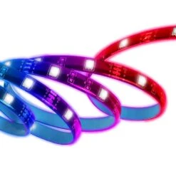 Xtreme 6 Ft. Multi-Color LED Strip, Customizable With Remote, 16 Color And 4 Modes, Ideal For Device Backlighting 15 Xtreme 6 Ft. Multi-Color LED Strip, Customizable With Remote, 16 Color And 4 Modes, Ideal For Device Backlighting -Lamp Parts xtreme wall light panels xlb7 1066 blk 76 1000