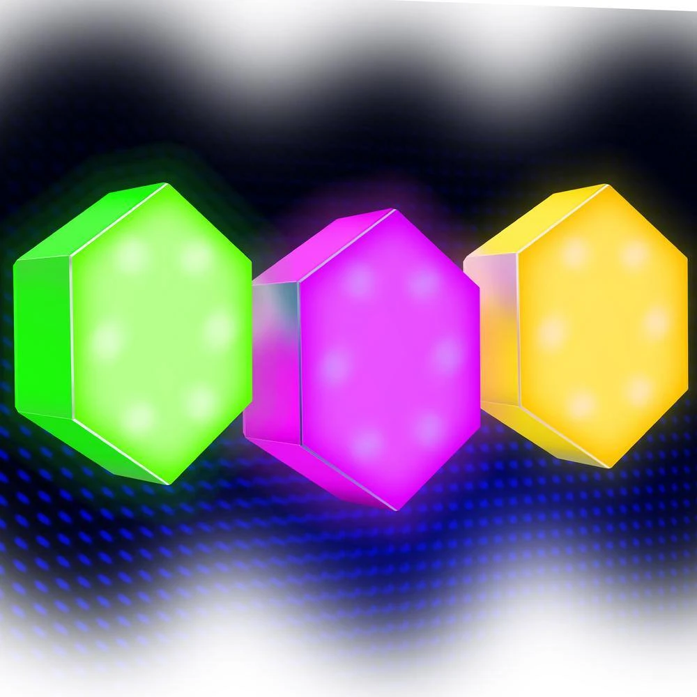 Xtreme Hexalite Tough Light 2-Piece Set, 11 Color Options, Connect For Fun Shapes/Patterns 4 Xtreme Hexalite Tough Light 2-Piece Set, 11 Color Options, Connect For Fun Shapes/Patterns - Image 2