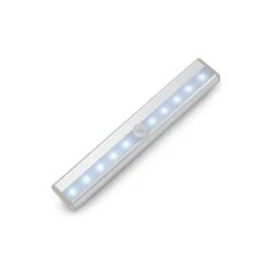Xtreme 7.25 In. Wireless Motion Sensor Light Bar, 10 Ultra-Bright White LEDs, Auto Off After 25-Seconds Peel And Stick Adhesive -Lamp Parts xtreme wall light panels xlb7 1081 wht 4f 1000