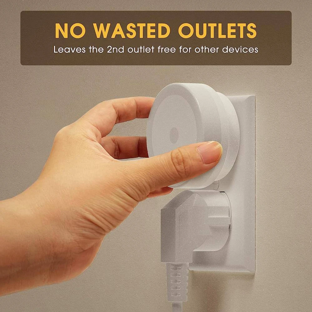 0.6-Watt Black 3000K Warm White Plug-In Light Sensing Integrated LED Night Light Bulb For Baby, Stair, Hallway (4-Pack) 8 0.6-Watt Black 3000K Warm White Plug-In Light Sensing Integrated LED Night Light Bulb For Baby, Stair, Hallway (4-Pack) - Image 6