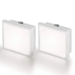 Plug-In Kids Night Light With Sensor, 5000K Super Bright For Nursery, Bedroom, Hallway, Auto On/Off (2-Pack)