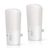 LED Dimmable Night Light Plug-In, 3000K Soft White, Dusk To Dawn Sensor, 2-Pack For Kids Room, Nursery, Hallway 1 LED Dimmable Night Light Plug-In, 3000K Soft White, Dusk To Dawn Sensor, 2-Pack For Kids Room, Nursery, Hallway -Lamp Parts yansun night lights ha gy00802us 2ap3 64 1000