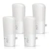 LED Dimmable Night Light Plug-In, 3000K Soft White, Dusk To Dawn Sensor, 4-Pack For Kids Room, Nursery, Hallway 1 LED Dimmable Night Light Plug-In, 3000K Soft White, Dusk To Dawn Sensor, 4-Pack For Kids Room, Nursery, Hallway -Lamp Parts yansun night lights ha gy00802us 4ap3 64 1000