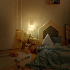 Bubble LED Plug-in Night Light, Dimmable 3000K Soft White, Dusk To Dawn Sensor, 2-Pack For Bedroom And Hallway -Lamp Parts yansun night lights ha gy01902us 4ap3 44 1000