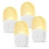 Bubble LED Plug-in Night Light, Dimmable 3000K Soft White, Dusk To Dawn Sensor, 2-Pack For Bedroom And Hallway -Lamp Parts yansun night lights ha gy01902us 4ap3 64 1000