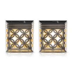 1-Light 3000K Plug-In Night Light With Dusk To Dawn Sensor Adjustable Brightness Nightlights For Hallway(2-Pack)