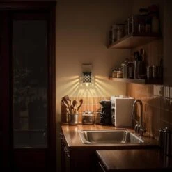 1-Light 3000K Plug-In Night Light With Dusk To Dawn Sensor Adjustable Brightness Nightlights For Hallway(4-Pack) -Lamp Parts yansun night lights ha gy05602us 4ap3 76 1000