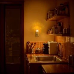 Stegosaurus Dinosaur Night Light Plug-In-RGB + 3000K, 3 Modes, Dusk-to-Dawn Sensor, For Boys' Room, Nursery Decor -Lamp Parts yansun night lights ha gy08109us 1ap3 fa 1000