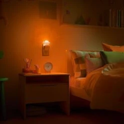 Stegosaurus Dinosaur Night Light Plug-In, RGB + 3000K, 3 Modes, Dusk To Dawn For Boys' Room, Nursery Decor(2-Pack) 16 Stegosaurus Dinosaur Night Light Plug-In, RGB + 3000K, 3 Modes, Dusk To Dawn For Boys' Room, Nursery Decor(2-Pack) -Lamp Parts yansun night lights ha gy08109us 2ap3 fa 1000