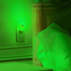 Plug-in Puppy Night Light For Kids, RGB + 3000K, Dusk To Dawn Sensor, Cute Dog Design For Bedroom, Nursery, Gift -Lamp Parts yansun night lights ha gy10109dous 1ap3 76 1000