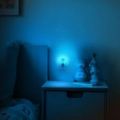 Plug-in Puppy Night Light For Kids, RGB + 3000K, Dusk To Dawn Sensor, Cute Dog Design For Bedroom, Nursery, Gift(2-Pack) -Lamp Parts yansun night lights ha gy10109dous 2ap3 44 1000