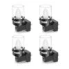 Candle Night Light Plug In [4-Pack] With Dusk To Dawn Sensor, 3000K Warm White LED For Kids, Hallway, Bathroom, Bedroom -Lamp Parts yansun night lights ha gy10302us 4ap3 64 1000