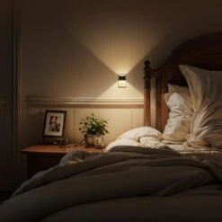 Plug-in Night Light W/ Dusk-to-Dawn Sensor, 3000K Soft White, Adjustable Brightness For Bedroom, Hallway, Kids (2-Pack) -Lamp Parts yansun night lights ha gy10702us 2ap3 fa 1000