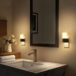 1-Light Modern Plug-In Night Lights Dimmable 3000K With Dusk To Dawn Sensor, 0-100LM Soft Glow(4-Pack) -Lamp Parts yansun night lights ha gy11002us 4ap3 76 1000