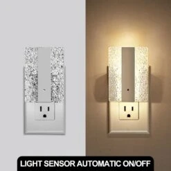 Modern LED Night Lights Plug Into Wall-Dimmable With Dusk-to-Dawn Sensor, Decorative For Bedroom And Hallway(2-Pack) 14 Modern LED Night Lights Plug Into Wall-Dimmable With Dusk-to-Dawn Sensor, Decorative For Bedroom And Hallway(2-Pack) -Lamp Parts yansun night lights ha gy11302whus 1ap3 1f 1000