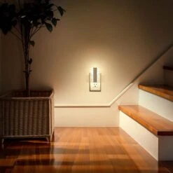 Modern LED Night Lights Plug Into Wall-Dimmable With Dusk-to-Dawn Sensor, Decorative For Bedroom And Hallway(2-Pack) 15 Modern LED Night Lights Plug Into Wall-Dimmable With Dusk-to-Dawn Sensor, Decorative For Bedroom And Hallway(2-Pack) -Lamp Parts yansun night lights ha gy11302whus 1ap3 44 1000