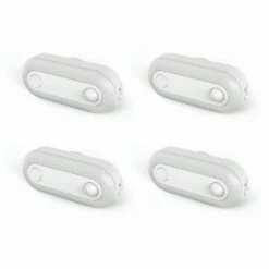 Motion Sensor Dusk To Dawn Night Light Plug In [4-Pack], Dimmable 30/60/100LM For Hallway, Bedroom, Kids Room