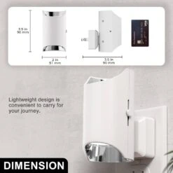 White Dimmable LED Night Lights Plug Into Wall-3000K Soft White With Dusk To Dawn Sensor For Bedroom And Hallway(4-Pack) -Lamp Parts yansun night lights ha gy13302whus 4ap3 c3 1000