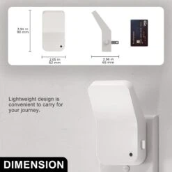 1-Light Plug-In Night Lights – 3-Level Brightness, Dusk To Dawn Sensor, 3000K Soft White For Hallway And Bedroom(2-Pack) -Lamp Parts yansun night lights ha gy14502us 2ap3 c3 1000