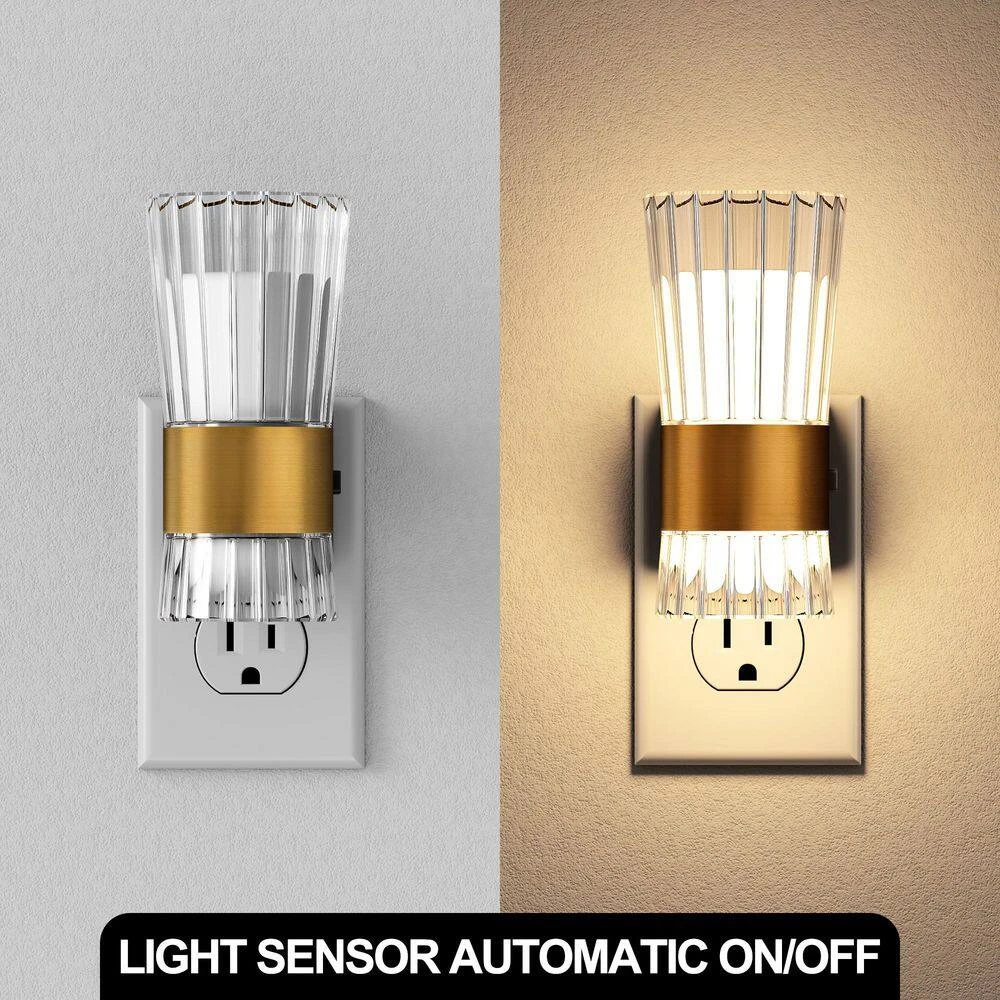 Modern LED Night Lights Plug Into Wall-3000K Soft Warm Light, Dimmable 0-100LM With Dusk To Dawn Sensor, 2-Pack 7 Modern LED Night Lights Plug Into Wall-3000K Soft Warm Light, Dimmable 0-100LM With Dusk To Dawn Sensor, 2-Pack - Image 5