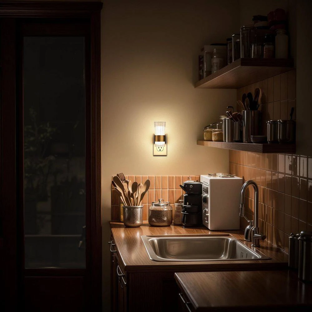 Modern LED Night Lights Plug Into Wall-3000K Soft Warm Light, Dimmable 0-100LM With Dusk To Dawn Sensor, 2-Pack 8 Modern LED Night Lights Plug Into Wall-3000K Soft Warm Light, Dimmable 0-100LM With Dusk To Dawn Sensor, 2-Pack - Image 6