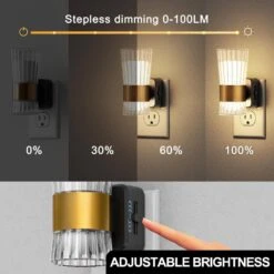 Modern LED Night Lights Plug Into Wall-3000K Soft Warm Light, Dimmable 0-100LM With Dusk To Dawn Sensor, 2-Pack 13 Modern LED Night Lights Plug Into Wall-3000K Soft Warm Light, Dimmable 0-100LM With Dusk To Dawn Sensor, 2-Pack -Lamp Parts yansun night lights ha gy19002us 2ap3 4f 1000