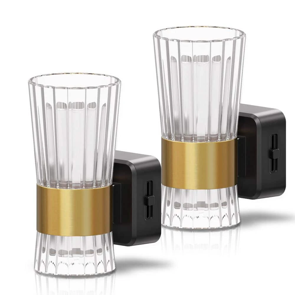 Modern LED Night Lights Plug Into Wall-3000K Soft Warm Light, Dimmable 0-100LM With Dusk To Dawn Sensor, 2-Pack 3 Modern LED Night Lights Plug Into Wall-3000K Soft Warm Light, Dimmable 0-100LM With Dusk To Dawn Sensor, 2-Pack